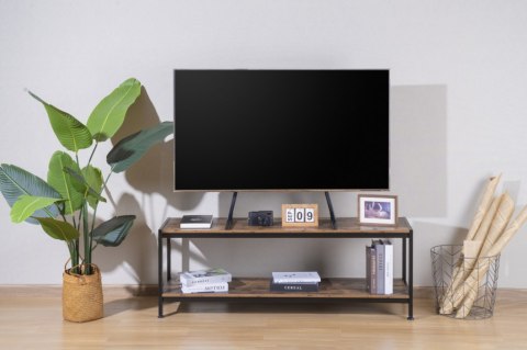 UNIWERSALNY STOJAK POD TV, TUNER, MULTIMEDIA 40KG SM-02 ART 140cm 2-półki