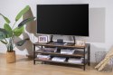 UNIWERSALNY STOJAK POD TV, TUNER, MULTIMEDIA 40KG SM-03 ART 120cm 3-półki