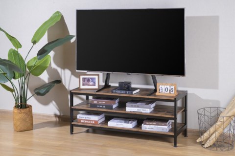 UNIWERSALNY STOJAK POD TV, TUNER, MULTIMEDIA 40KG SM-03 ART 120cm 3-półki