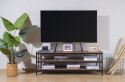 UNIWERSALNY STOJAK POD TV, TUNER, MULTIMEDIA 40KG SM-04 ART 140cm 3-półki