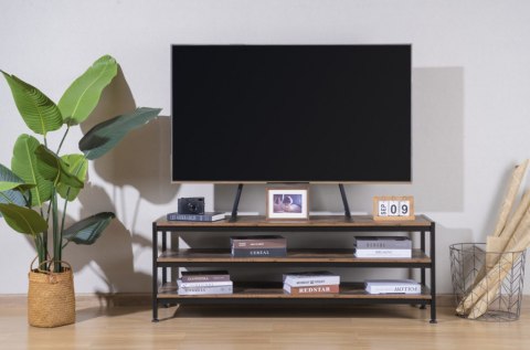 UNIWERSALNY STOJAK POD TV, TUNER, MULTIMEDIA 40KG SM-04 ART 140cm 3-półki
