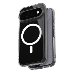 Crong Hybrid Clear Magnetic - Etui MagSafe Google Pixel 11 Pro (przezroczysty)
