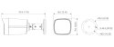 KAMERA IP IPC-HFW2849TL-S-LED-0280B-PRO-BLACK WizSense WizColor - 8 Mpx 4K UHD 2.8 mm DAHUA