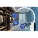Osuszacz powietrza - pochłaniacz wilgoci 800ml/24h higrostat Berdsen BD-856 biały