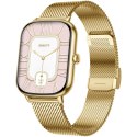SMARTWATCH DAMSKI GRAVITY GT30-1 - ROZMOWY BLUETOOTH, DODATKOWY PASEK (sg058a)