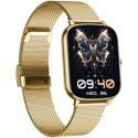 SMARTWATCH DAMSKI GRAVITY GT30-1 - ROZMOWY BLUETOOTH, DODATKOWY PASEK (sg058a)