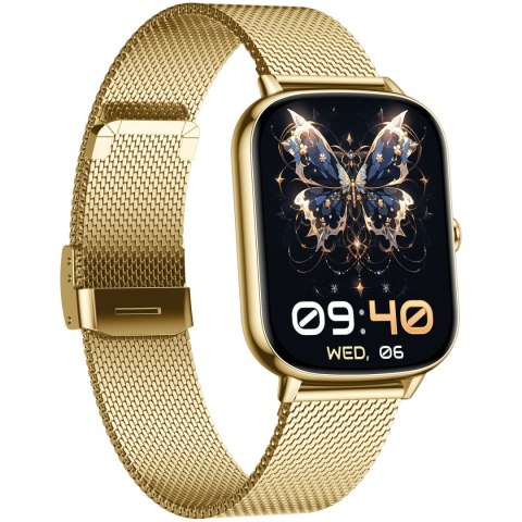 SMARTWATCH DAMSKI GRAVITY GT30-1 - ROZMOWY BLUETOOTH, DODATKOWY PASEK (sg058a)