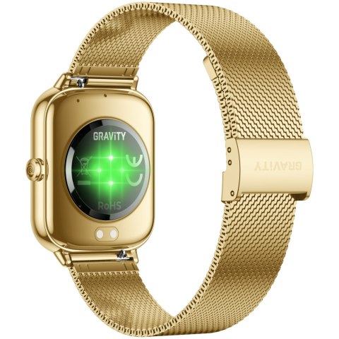SMARTWATCH DAMSKI GRAVITY GT30-1 - ROZMOWY BLUETOOTH, DODATKOWY PASEK (sg058a)