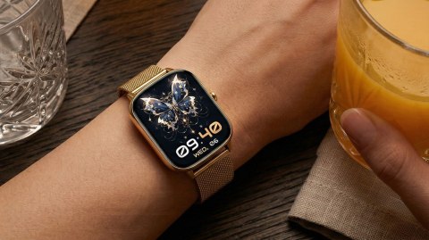 SMARTWATCH DAMSKI GRAVITY GT30-1 - ROZMOWY BLUETOOTH, DODATKOWY PASEK (sg058a)