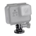 Uchwyt Puluz z gwintem 1/4" CNC do kamer sportowych (czarny)