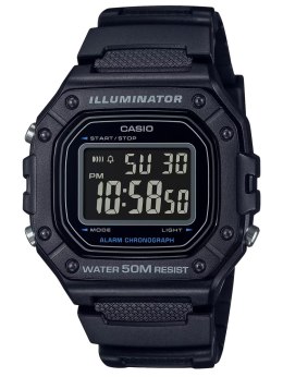 ZEGAREK MĘSKI CASIO W-218H-1B + BOX