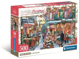Clementoni: Puzzle 500el. Compact - Joy Of Christmas Compact Xmas