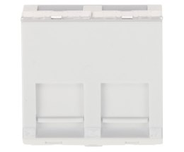 GNIAZDO MODULARNE KEYSTONE KĄTOWE SXF-M-2-45-WH-U SOLARIX
