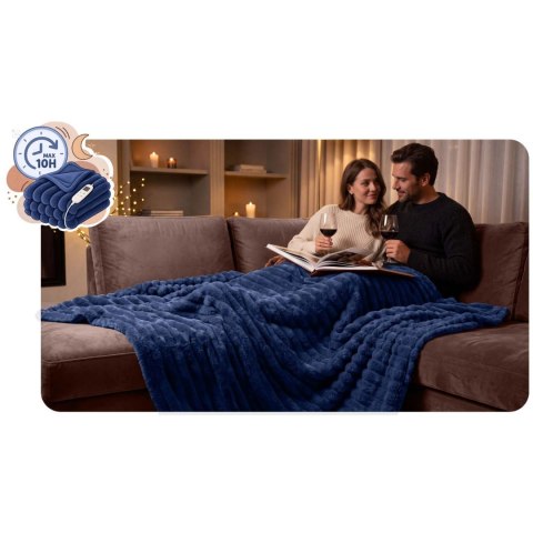 Koc elektryczny podgrzewany 180 x 160 cm Berdsen BD-963