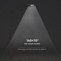 Naświetlacz oprawa uliczna solarna V-TAC 40W LED czarna IP65 150Lm/W VT-ST42 6000K 6000lm 3 lata gwarancji
