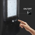 Naświetlacz oprawa uliczna solarna V-TAC 40W LED czarna IP65 150Lm/W VT-ST42 6000K 6000lm 3 lata gwarancji