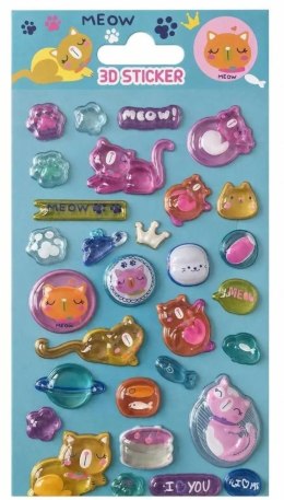 Toys Inn: Naklejki Puffy Cats 3D