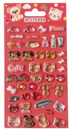 Toys Inn: Naklejki Puffy Puppies 3D