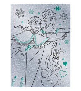 Ameet: DISNEY - Kraina Lodu. Kolorowanka z błyskiem