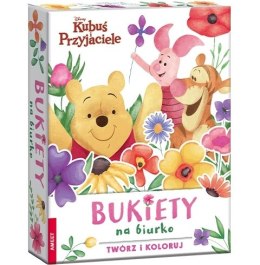 Ameet: DISNEY Kubuś i przyjaciele. Bukiety na biurko. Twórz i Koloruj