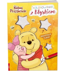 Ameet: DISNEY - Kubuś i przyjaciele. Kolorowanka z błyskiem