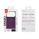 Crong Color Cover Magnetic - Etui MagSafe iPhone 18 Pro / 17 Pro (śliwkowy)