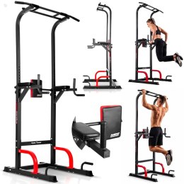 Drążek do podciągania dipów wolnostojący stabilny udźwig 150 kg Neo-Sport 130200