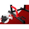 Drążek do podciągania dipów wolnostojący stabilny udźwig 150 kg Neo-Sport 130200