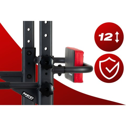 Drążek do podciągania wolnostojący stabilny udźwig 100 kg Neo-Sport 130300