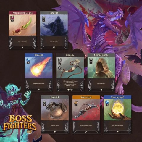 GRA BOSS FIGHTERS QR- podstawa - NASZA KSIĘGARNIA