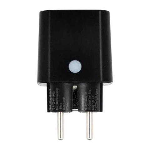 Inteligentne gniazdko Shelly Plug M Gen3 (czarne)