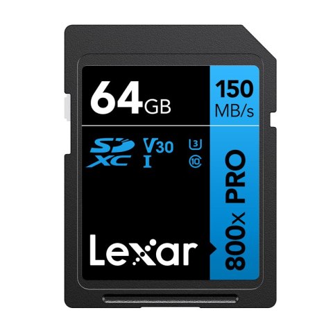 Karta pamięci Lexar Professional 800x Pro SDXC 64GB