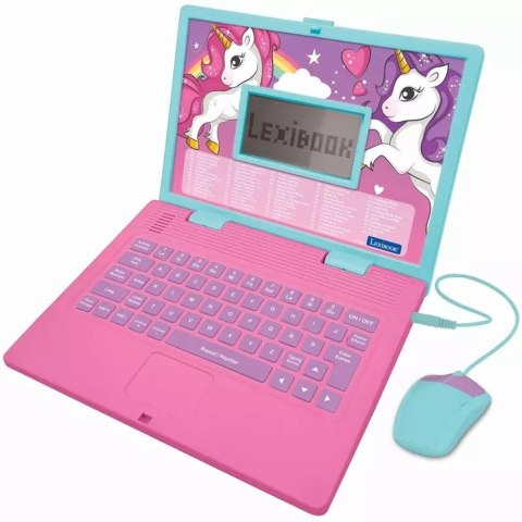 Lexibook JEDNOROŻEC laptop edukacyjny ze 124 aktywnościami