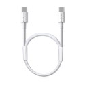 Qoltec Kabel USB-C | USB-C | 60W | QC 3.0 | 480 MB/s | PD | 1.5m | Biały
