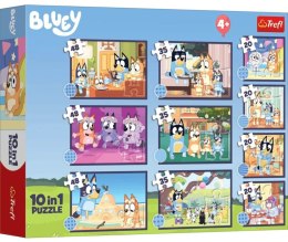 Trefl: Puzzle 10w1 - Historia Bluey