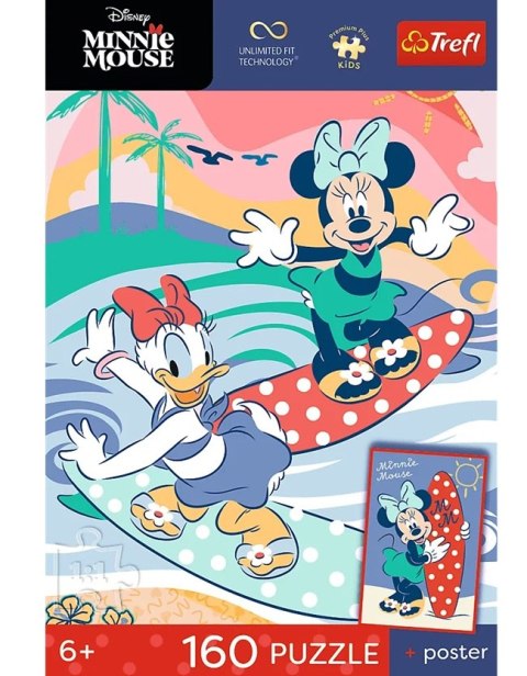 Trefl: Puzzle 160el. - Premium Plus Kids - Piękna myszka