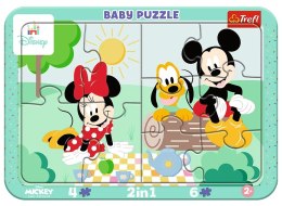 Trefl: Puzzle Baby - Ramkowe . Dziecięca radość
