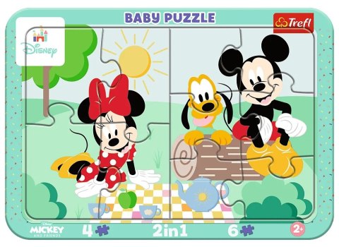 Trefl: Puzzle Baby - Ramkowe . Dziecięca radość
