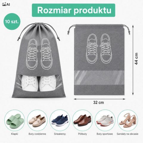 Worki na buty DELGADO - zestaw 10 sztuk