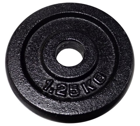 Ciężar Obciążenie Żeliwne Talerz do Gryfu Hantli KUBISPORT 1,25kg - 30mm