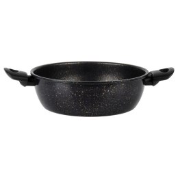 Garnek Granitowy Non-Stick do Gotowania Duszenia Czarny 2,7 L VILDE