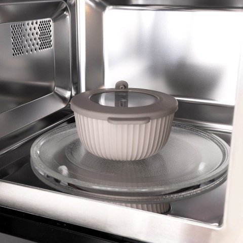 Miska Kuchenna z Pokrywką Pojemnik na Żywność Okrągły ORION 12 cm, 500 ml
