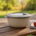 Miska Kuchenna z Pokrywką Pojemnik na Żywność Okrągły ORION 12 cm, 500 ml