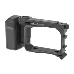 Sunnylife Zestaw vlogowy do Insta360 GO Ultra - Smycz - cold shoe (czarny).
