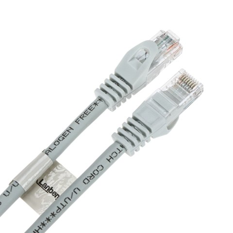 PATCHCORD RJ45/6/2.0-CU-GREY 2.0 m Lanberg