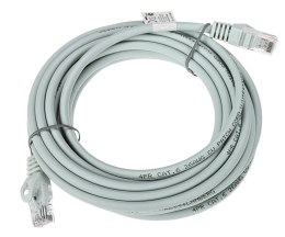 PATCHCORD RJ45/6/5.0-CU-GREY 5.0 m Lanberg