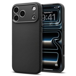 Spigen Liquid Air - Etui do iPhone 18 Pro Max / 17 Pro Max (Matte Black)