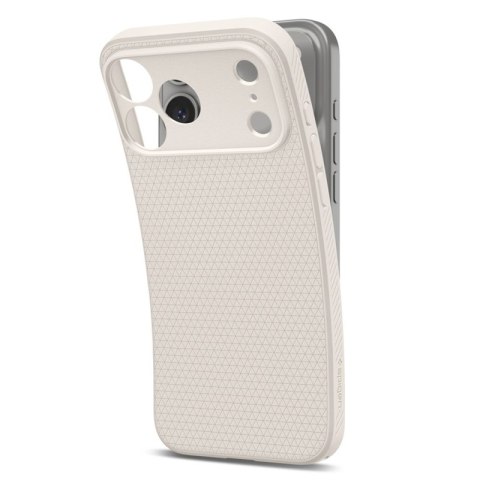 Spigen Liquid Air - Etui do iPhone 18 Pro Max / 17 Pro Max (Natural Titanium)