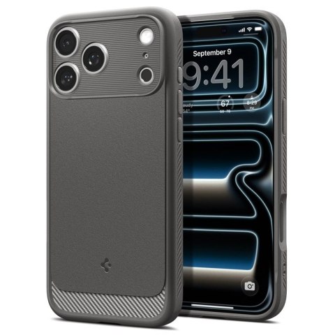 Spigen Rugged Armor Mag MagSafe - Etui do iPhone 18 Pro Max / 17 Pro Max (Gray)