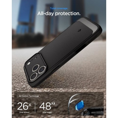 Spigen Rugged Armor Mag MagSafe - Etui do iPhone 18 Pro Max / 17 Pro Max (Matte Black)